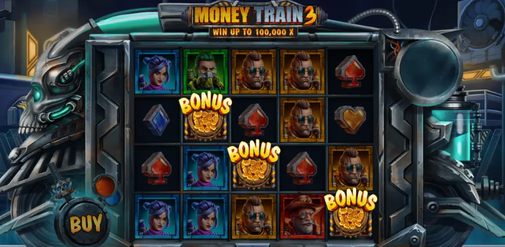 Money Train 3 logo slot